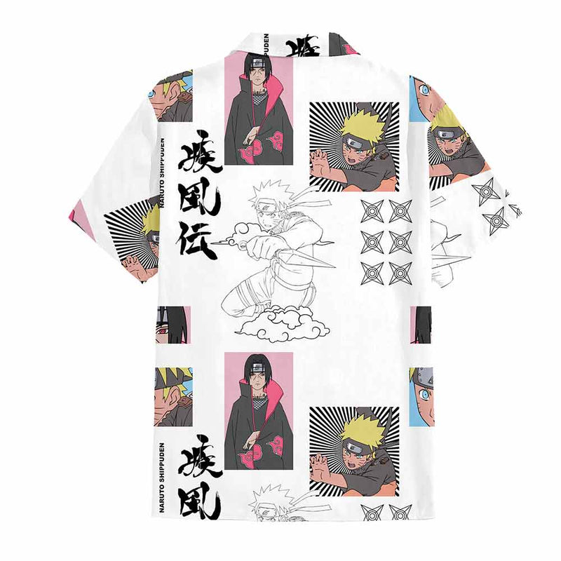 Cargue la imagen en el visor de la galería, Naruto - Naruto Shippuden Woven Button Up Shirt
