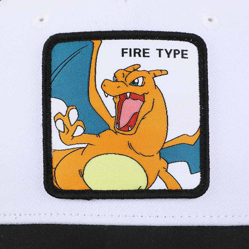 Load image into Gallery viewer, Pokemon - Charizard Fire Type Contrast Trucker Hat
