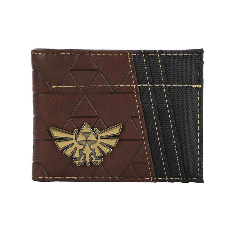 Chargez l&#39;image dans la visionneuse de la galerie, The Legend of Zelda - Hyrule Crest Badge Men&#39;s Bifold Wallet
