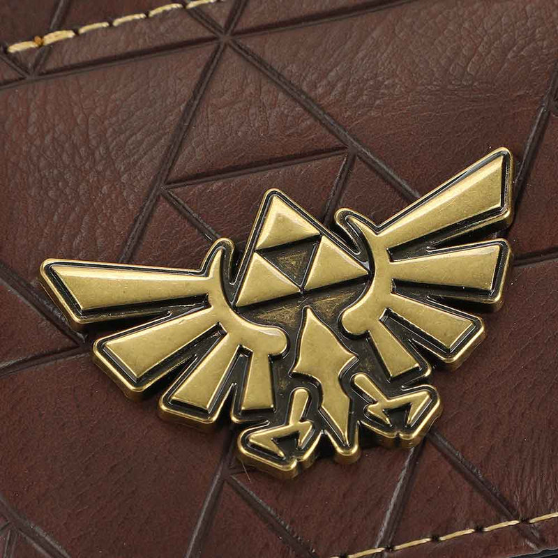 Load image into Gallery viewer, The Legend of Zelda - Hyrule Crest Badge Men&#39;s Bifold Wallet
