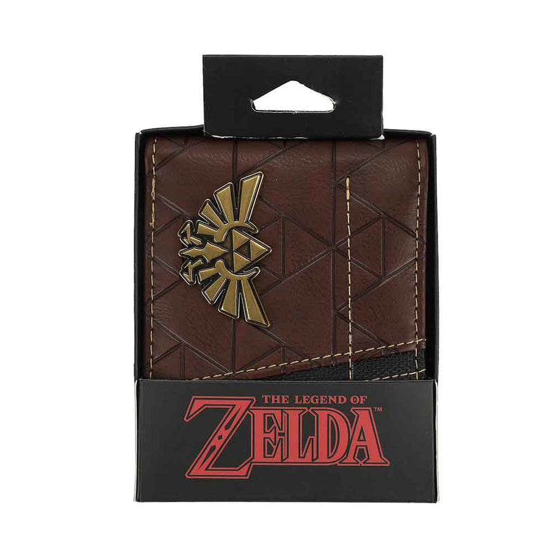 Chargez l&#39;image dans la visionneuse de la galerie, The Legend of Zelda - Hyrule Crest Badge Men&#39;s Bifold Wallet
