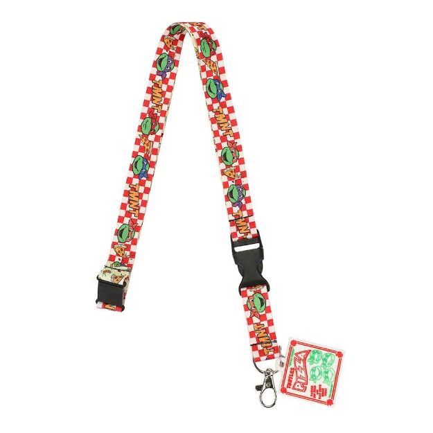 Teenage Mutant Ninja Turtles Pizza Party Lanyard