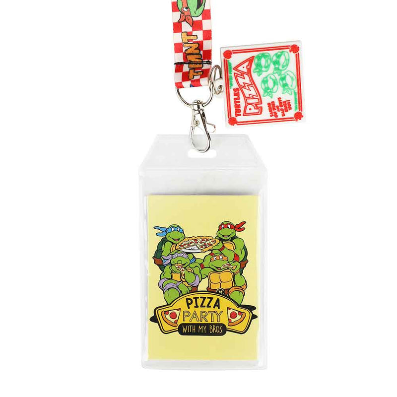 Teenage Mutant Ninja Turtles Pizza Party Lanyard