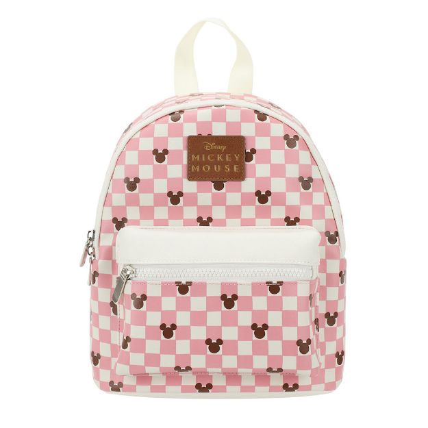 Disney: Mickey Mouse - Checkered Mini Backpack – Kryptonite Character Store