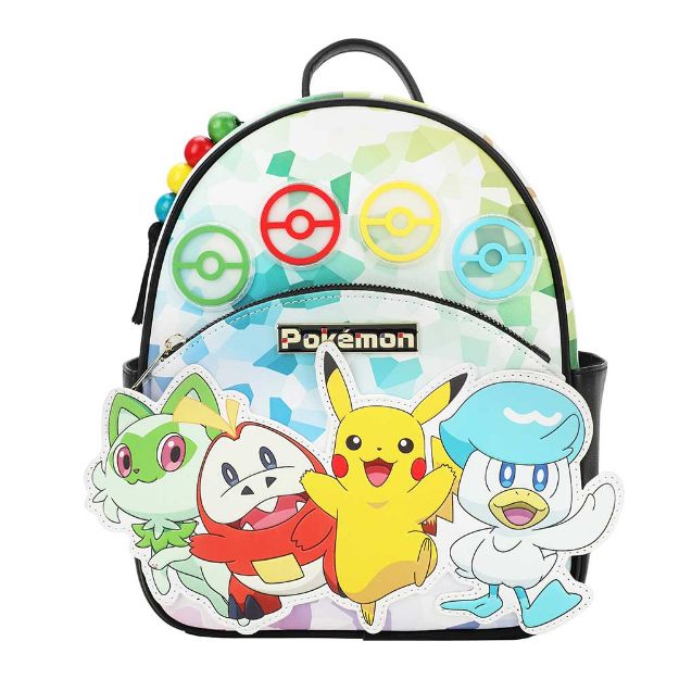 Chargez l&#39;image dans la visionneuse de la galerie, Pokemon - Pikachu 3D Applique Mini Backpack
