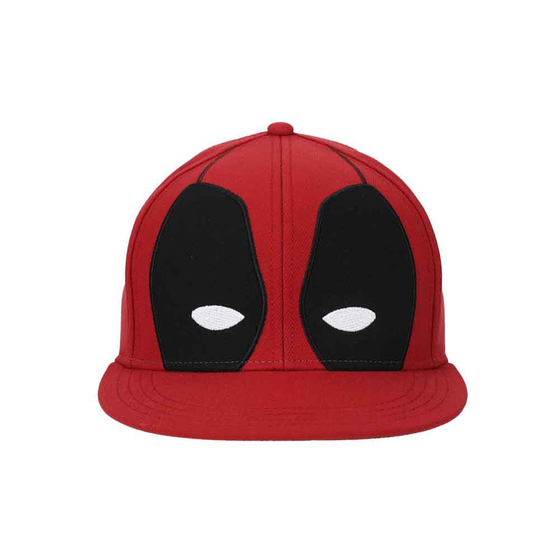 Chargez l'image dans la visionneuse de la galerie, Marvel Comics: Deadpool - Big Face Flat Bill Snapback Hat
