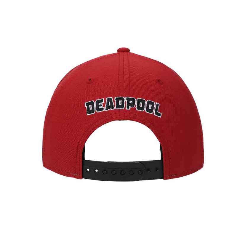 Chargez l'image dans la visionneuse de la galerie, Marvel Comics: Deadpool - Big Face Flat Bill Snapback Hat
