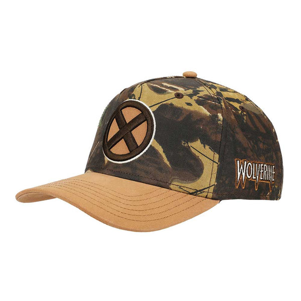 Marvel: X-Men Wolverine 3D Embroidered Curved Bill Snapback Hat