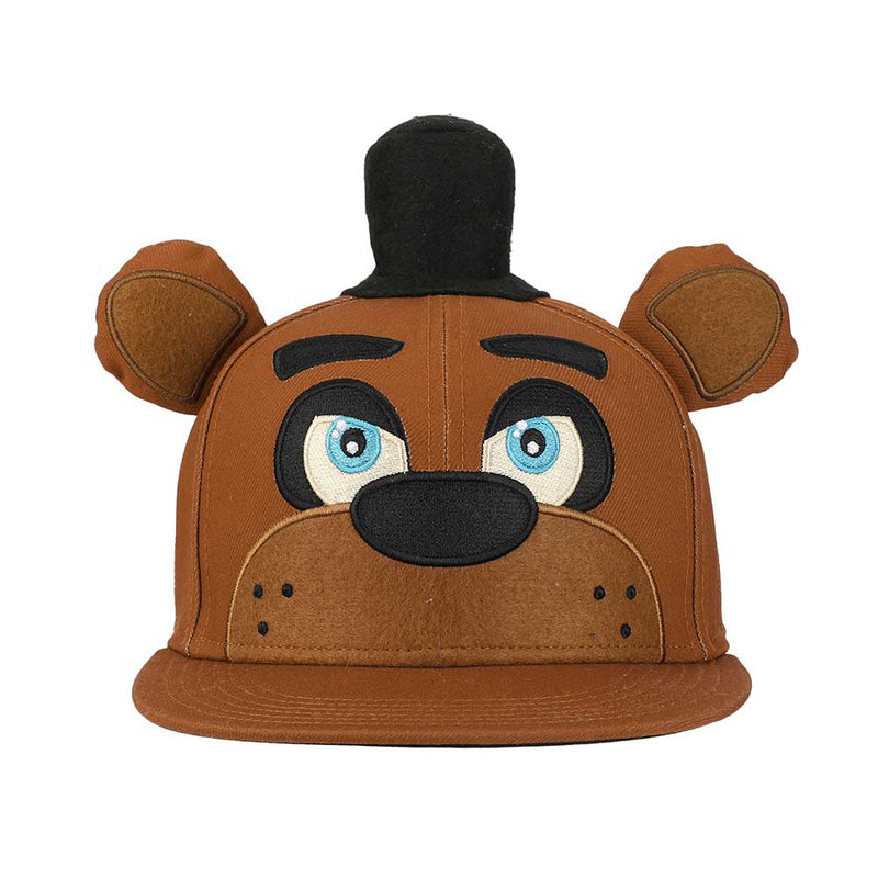 Chargez l&#39;image dans la visionneuse de la galerie, Five Nights at Freddy&#39;s - 3D Cosplay Flat Bill Snapback Hat
