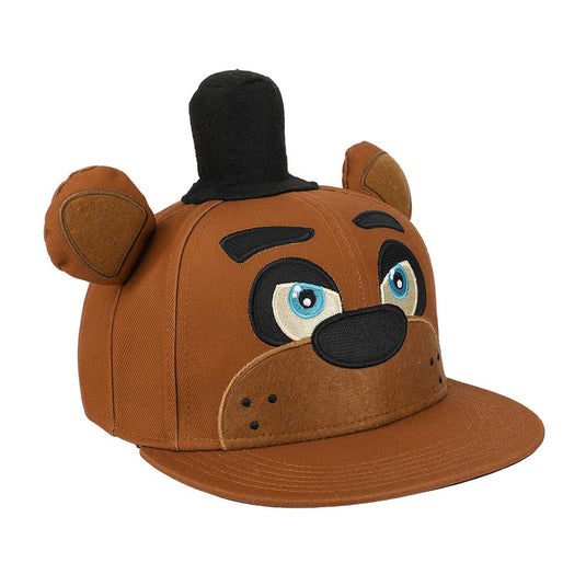 Five Nights at Freddy's - 3D Cosplay Flat Bill Snapback Hat