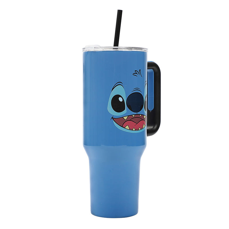 Chargez l&#39;image dans la visionneuse de la galerie, Disney: Lilo &amp; Stitch - Stitch Big Face 40 oz. Stainless Steel Tumbler
