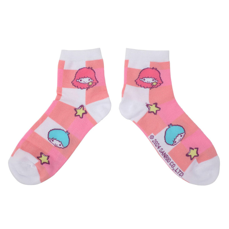 Chargez l&#39;image dans la visionneuse de la galerie, Hello Kitty - Strawberry Milk 3 Pair Quarter Crew Box Set Socks
