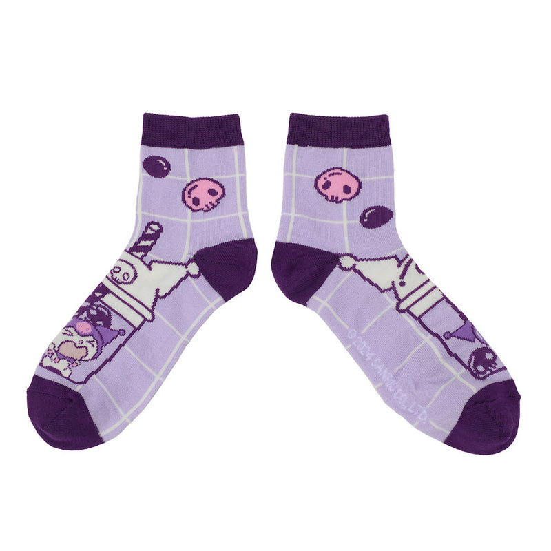 Chargez l&#39;image dans la visionneuse de la galerie, Hello Kitty &amp; Friends - Adult 3 Pair Quarter Crew Box Set Socks
