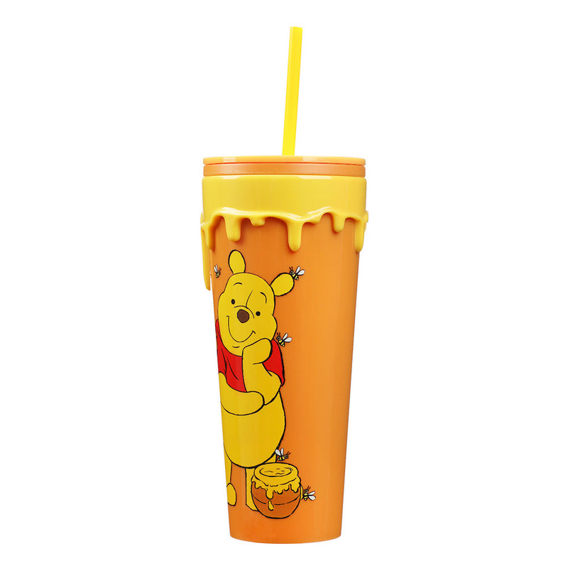 Cargue la imagen en el visor de la galería, Disney - Winnie the Pooh 3D Molded Honey 24oz Acrylic Tumbler
