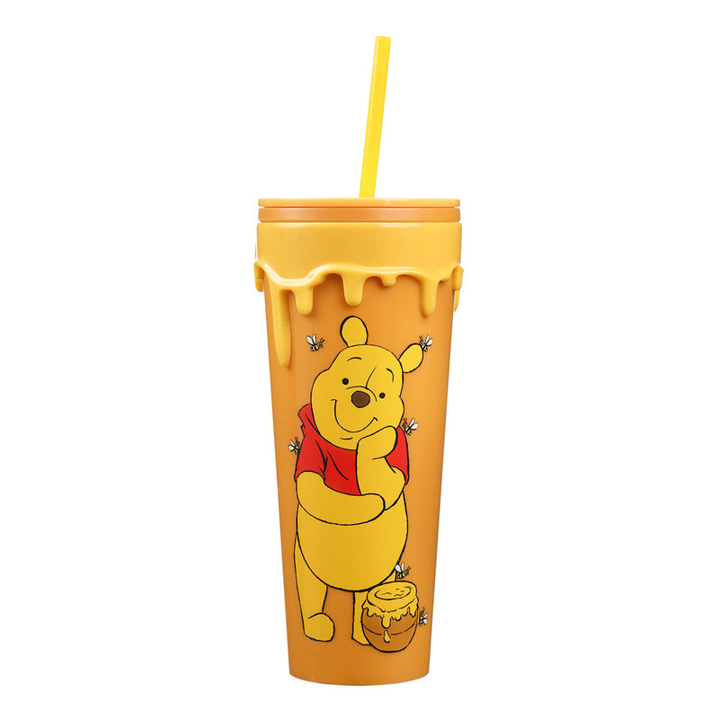 Cargue la imagen en el visor de la galería, Disney - Winnie the Pooh 3D Molded Honey 24oz Acrylic Tumbler
