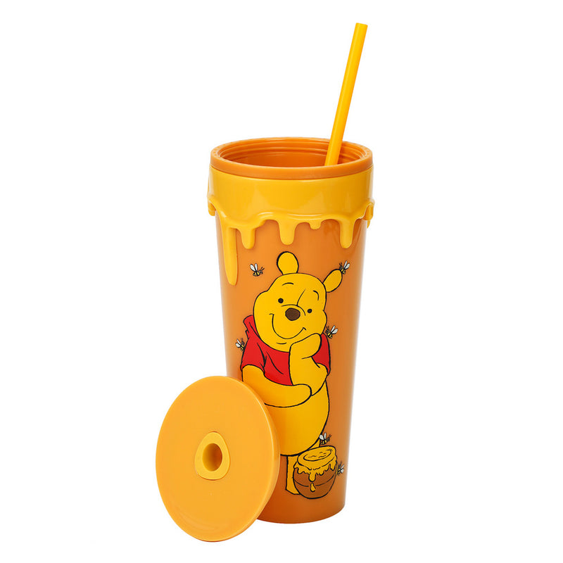 Cargue la imagen en el visor de la galería, Disney - Winnie the Pooh 3D Molded Honey 24oz Acrylic Tumbler
