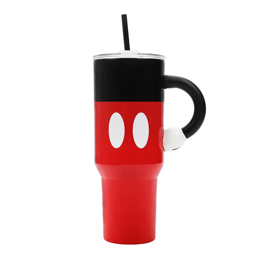 Disney Minnie Mouse 40 oz. Sculpted Handle Stainless Steel Tumbler