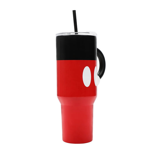 Disney Minnie Mouse 40 oz. Sculpted Handle Stainless Steel Tumbler