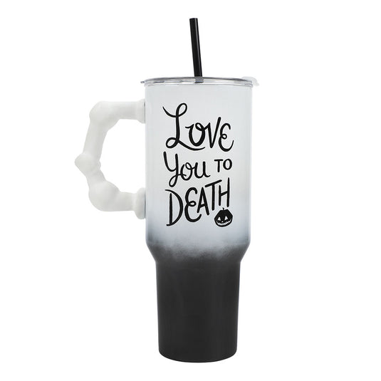 The Nightmare Before Christmas - Sculpted Handle 40 oz. Stainless Steel Tumbler