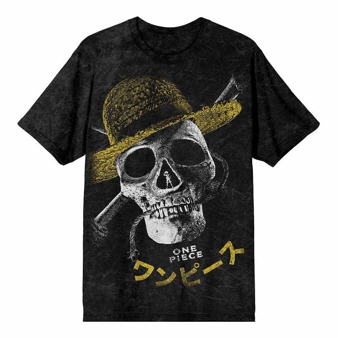 One Piece - Straw Hat Distressed Unisex Short-Sleeve T-Shirt