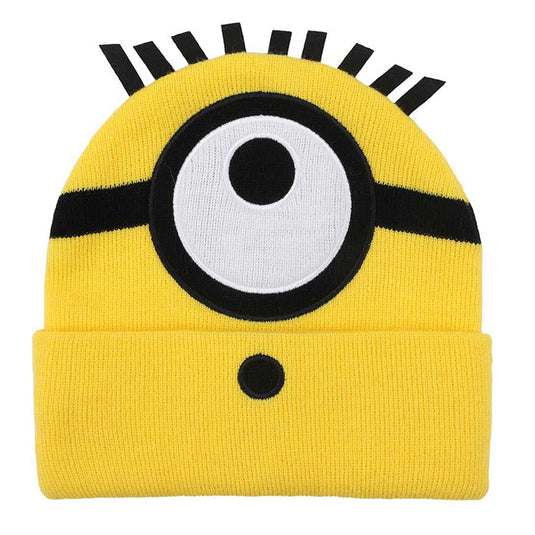 Minions - Stuart 3D Cuff Beanie