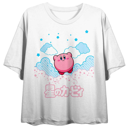 Kirby - Kirby Clouds Crop Tee T-Shirt