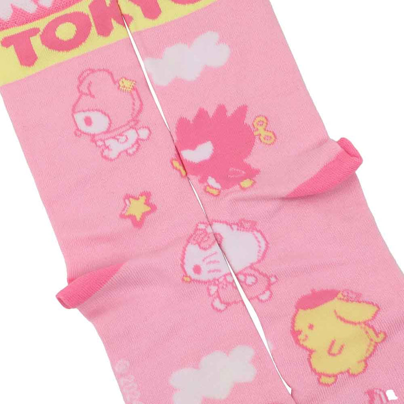 Chargez l&#39;image dans la visionneuse de la galerie, Hello Kitty &amp; Friends - Arcade Adult 3 Pair Quarter Crew Box Set Socks
