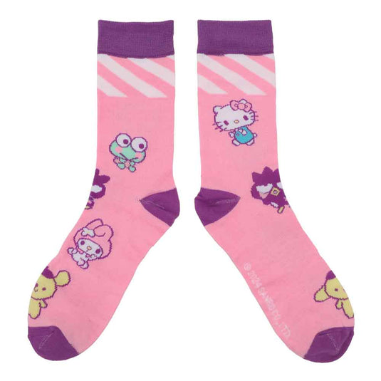 Hello Kitty & Friends - Arcade Adult 3 Pair Quarter Crew Box Set Socks