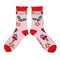 Hello Kitty - Christmas Junior's 3 Pair Crew Box Set Socks