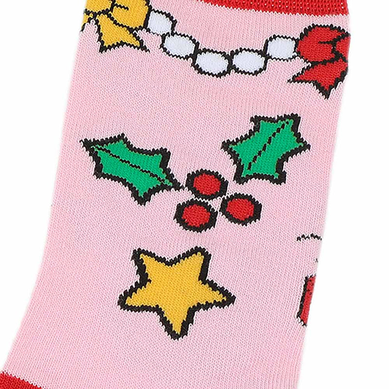 Cargue la imagen en el visor de la galería, Hello Kitty - Christmas Junior&#39;s 3 Pair Crew Box Set Socks
