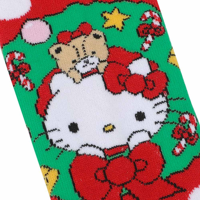 Cargue la imagen en el visor de la galería, Hello Kitty - Christmas Junior&#39;s 3 Pair Crew Box Set Socks
