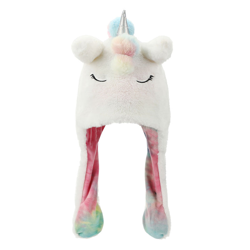 Cargue la imagen en el visor de la galería, Unicorn - Youth 3D Moveable Ears Cosplay Beanie
