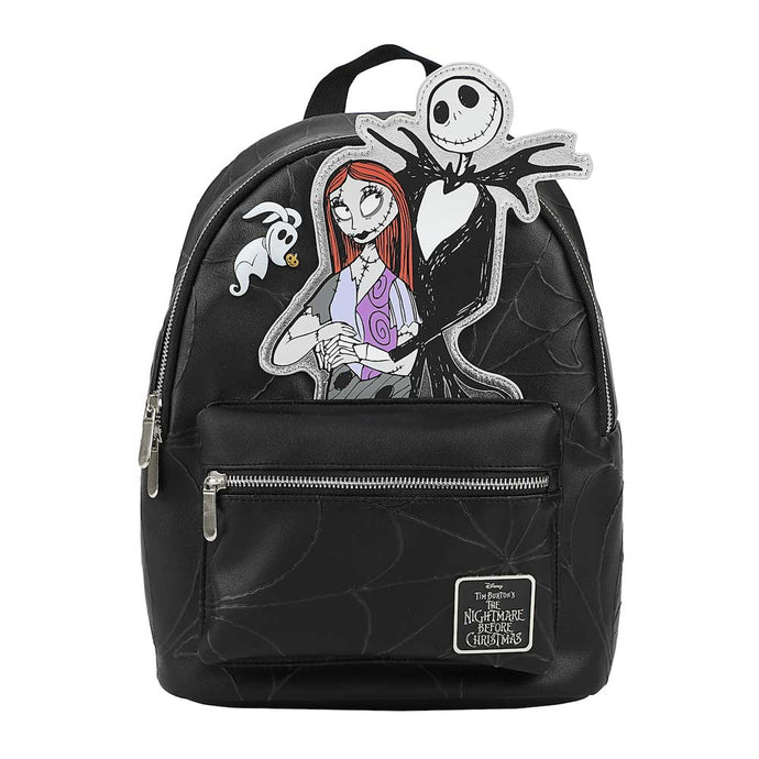 Disney: The Nightmare Before Christmas - Jack & Sally Embossed Mini Backpack