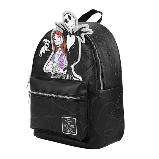 Disney: The Nightmare Before Christmas - Jack & Sally Embossed Mini Backpack