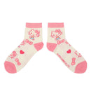 Sanrio Hello Kitty - 2 Pair Quarter Crew Socks Popsicle Box Set