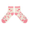 Sanrio Hello Kitty - 2 Pair Quarter Crew Socks Popsicle Box Set