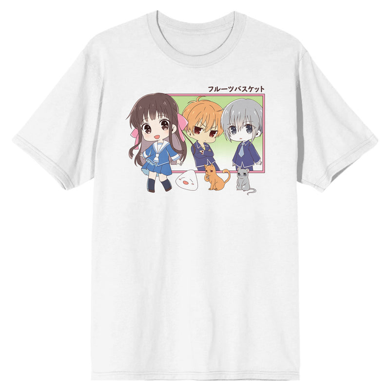 Chargez l&#39;image dans la visionneuse de la galerie, Fruit Basket - Chibi Unisex Tee T-Shirt
