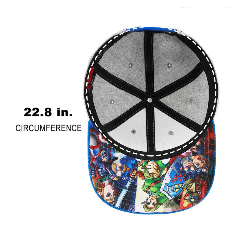 Load image into Gallery viewer, The Legend of Zelda - Hyrule Curved Bill Snapback
