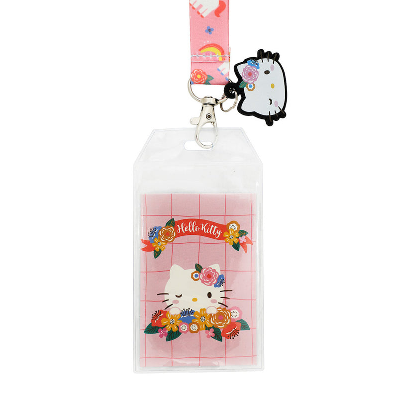 Cargue la imagen en el visor de la galería, Sanrio - Hello Kitty Flowers Lanyard
