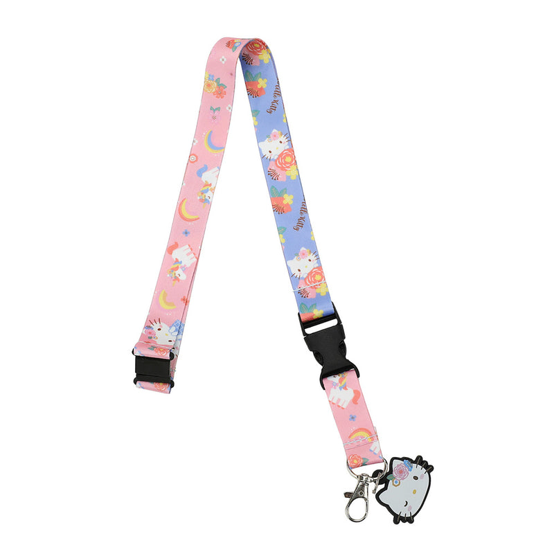 Cargue la imagen en el visor de la galería, Sanrio - Hello Kitty Flowers Lanyard
