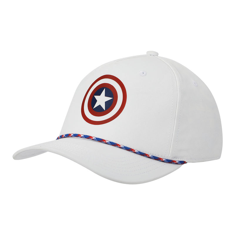 Cargue la imagen en el visor de la galería, Marvel Comics - Captain America Elite Flex Curved Bill Snapback Hat
