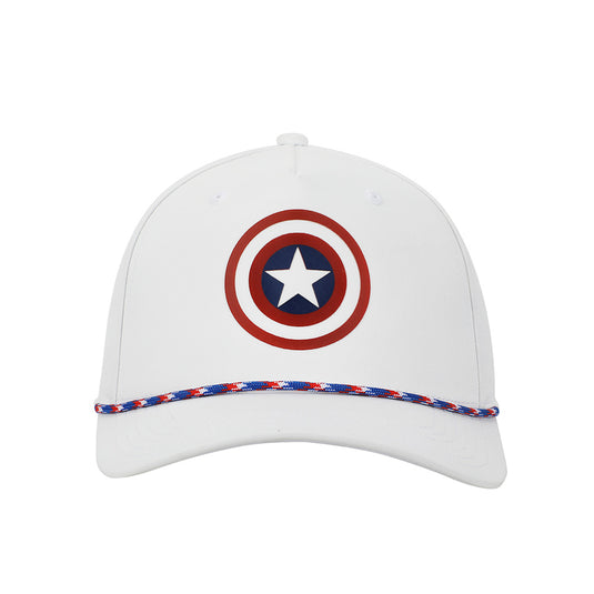 Marvel Comics - Captain America Elite Flex Curved Bill Snapback Hat