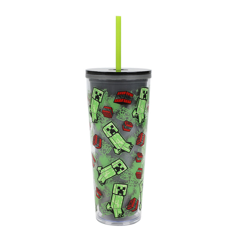 Chargez l&#39;image dans la visionneuse de la galerie, Minecraft - Characters 26oz Plastic Tumbler
