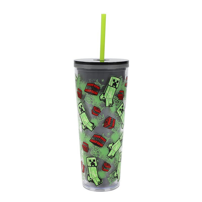 Chargez l&#39;image dans la visionneuse de la galerie, Minecraft - Characters 26oz Plastic Tumbler
