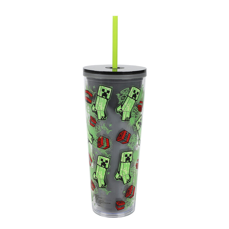 Chargez l&#39;image dans la visionneuse de la galerie, Minecraft - Characters 26oz Plastic Tumbler
