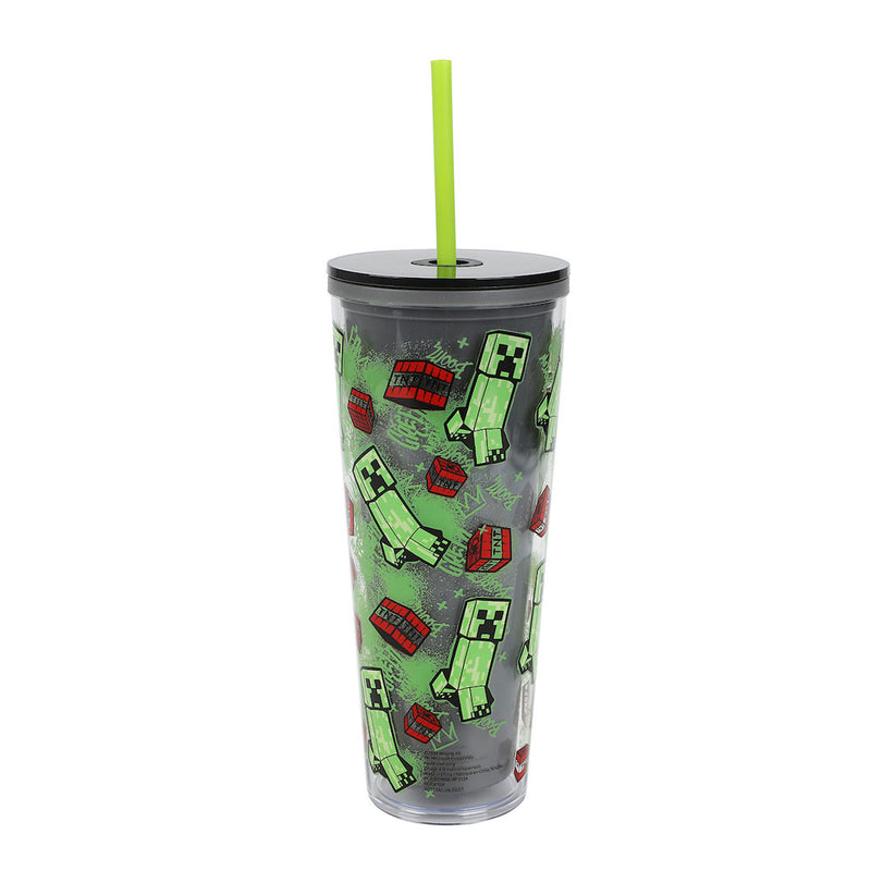 Chargez l&#39;image dans la visionneuse de la galerie, Minecraft - Characters 26oz Plastic Tumbler
