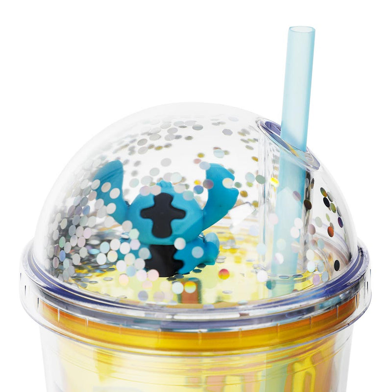 Cargue la imagen en el visor de la galería, Disney Lilo &amp; Stitch - Confetti Lid 16 oz. Plastic Tumbler
