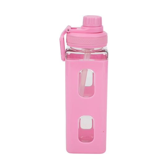 Sanrio Hello Kitty - Cassette Tape 24 oz. Square Plastic Water Bottle