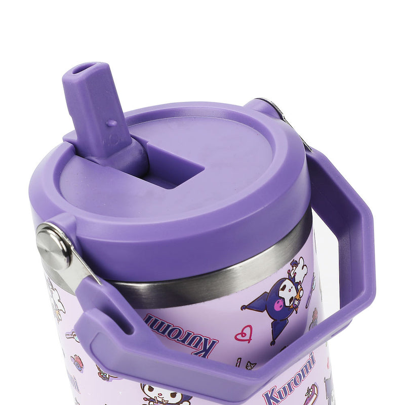 Chargez l&#39;image dans la visionneuse de la galerie, Sanrio Hello Kitty - Kuromi 40 oz. Stainless Steel Tumbler with Handle
