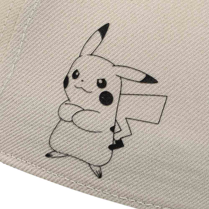 Load image into Gallery viewer, Bioworld Pokemon - Pikachu Electric Type Curved Bill Snapback Hat
